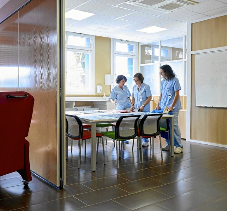 Osakidetzako ospitale bateko psikiatria atala.