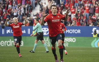 Budimir ha marcado el gol del empate de penalti.