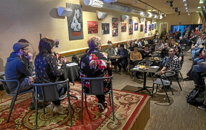 Bilboko Bira kulturgunean aurkeztu zuten atzo Hezkuntzartea elkartea.