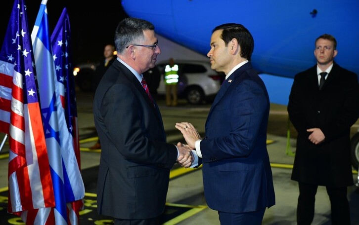 El secretario de Estado de EEUU, Marcos Rubio, se encuentra en Israel para tratar el avance del alto el fuego en Gaza.