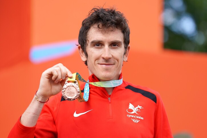 Geraint Thomas, dos veces medalla de oro olímpico y vencedor del Tour de 2018.