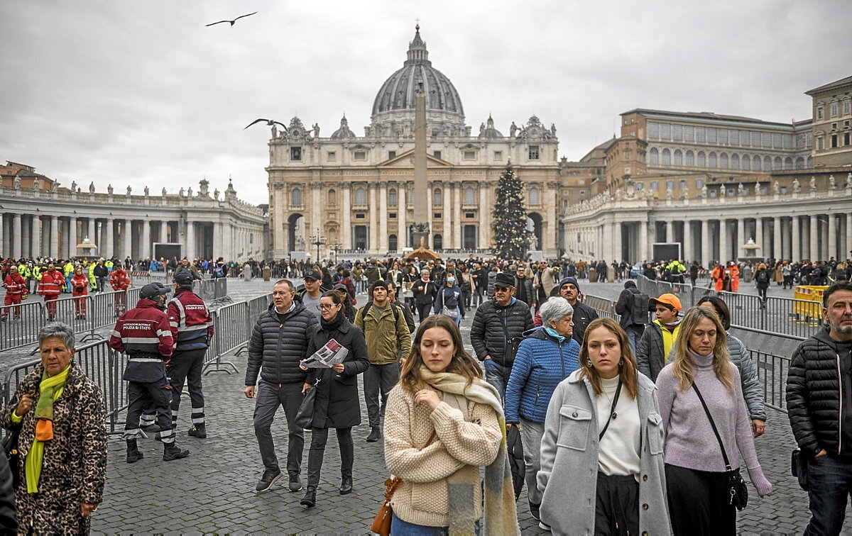 La Plaza San Pedro de la Ciudad del Vaticano. (Antonio Masiello | Getty Images)