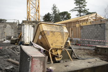 Sektore gehienetan bezala eraikuntzaren alorrean inflazioak eragin nabarmena izan zuen.