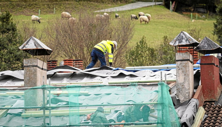 Rehabilitación de una vivienda en Orio.