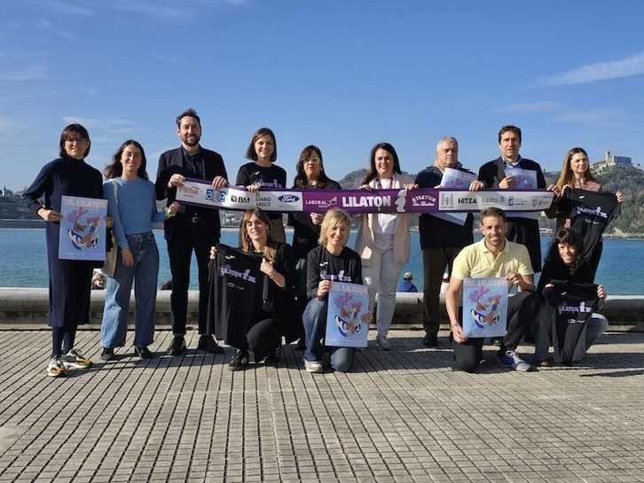 Lilatoiaren 35. ekitaldiaren aurkezpen argazkia.