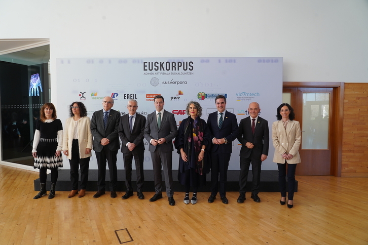 Besteak beste, Pradales lehendakaria izan da aurkezpen ekitaldian.