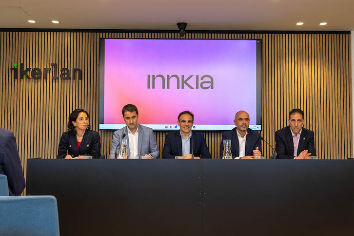 Innkia startuparen aurkezpen saioa, Arrasaten. 