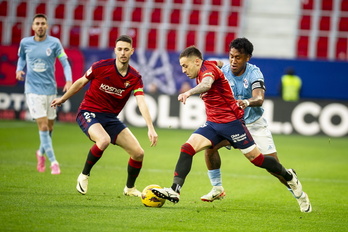 Rubén Peña, precisamente en un encuentro frente al Celta, puede volver a ser titular en Balaídos.