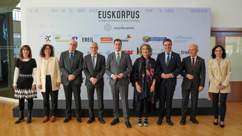 Presentación de Euskorpus, en Donostia.