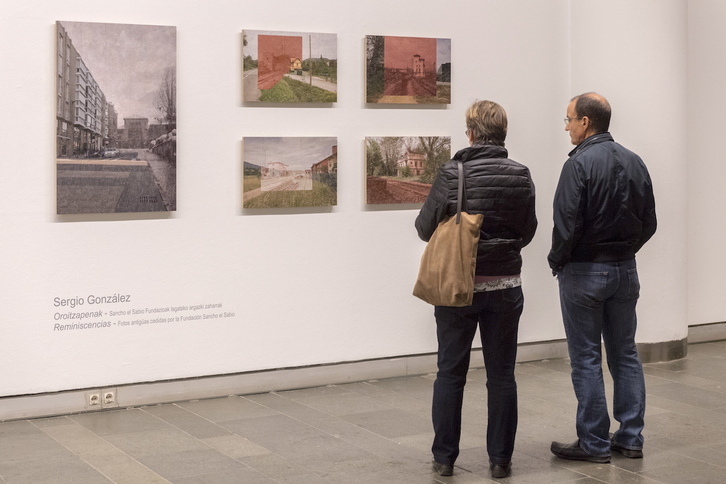Exposición en la Sala Amárica de Gasteiz.