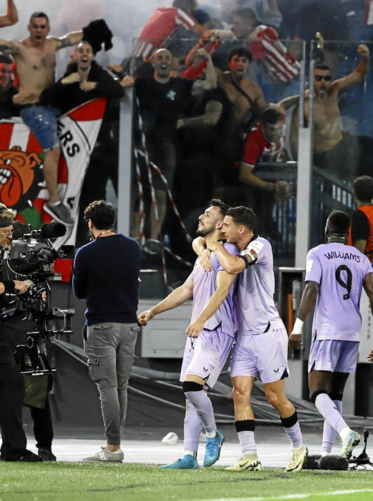 Rico y CR7, en Anoeta en noviembre de 2022.