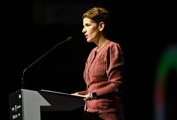 La presidenta de Nafarroa, María Chivite, ha anunciado un plan para revitalizar la industria del herrialde.