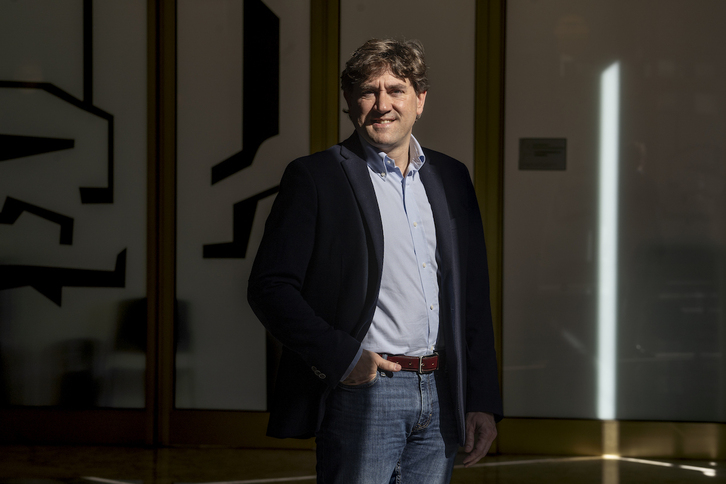 Eneko Andueza fue reelegido secretario general del PSE en el congreso realizado en el Kursaal el 15 y 16 de febrero.