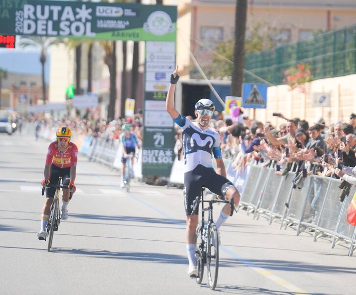 Jon Barrenetxea ha sido el más veloz en la última etapa de Andalucía.