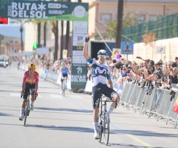 Jon Barrenetxea ha sido el más veloz en la última etapa de Andalucía.