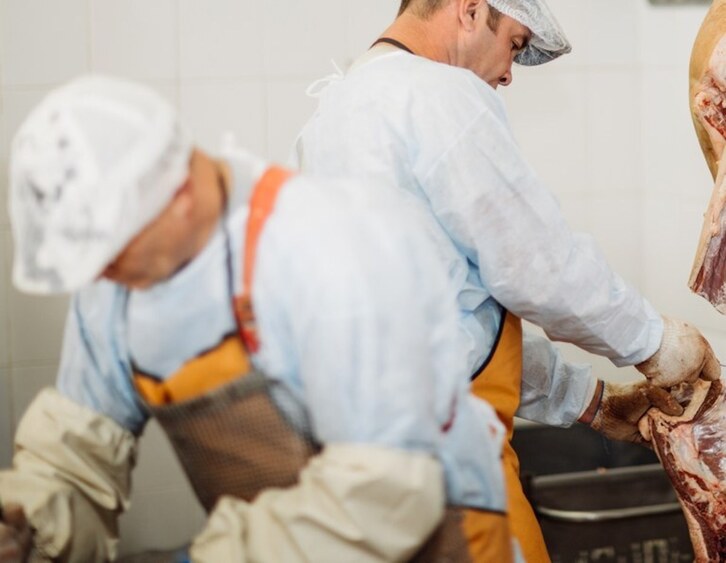 Tolosako hiltegiko langileak greba mugagabea egiten ari dira.