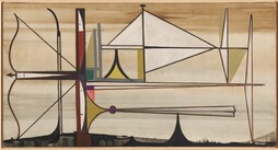 Oscar Dominguezen ‘Arbalete’ da ikusgai jarri den lanetako bat.