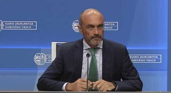 Mikel Sánchez Fernández fuer durante un tiempo el encargado de dar los datos de casos de covid. 