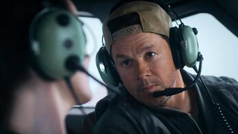 Mark Wahlberg en una escena de 'Amenaza en el aire'