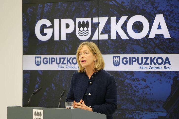 La diputada general de Gipuzkoa, Eider Mendoza, ha pedido al ministro Puente una reunión urgente sobre el TAV.