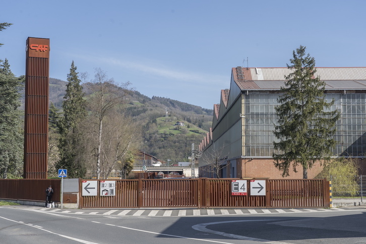 Instalaciones de CAF en Beasain.