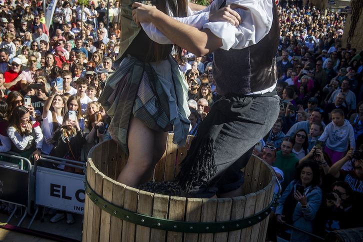 Mahats bilketaren festa, Moredan, joan den irailean.