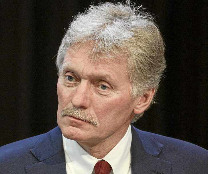 Dmitri Peskov, portavoz del Kremlin.