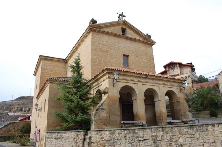 Imagen de la iglesia de Gorrebusto.