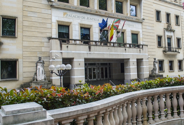 Sede del Tribunal Superior de Justicia del País Vasco, en Bilbo.