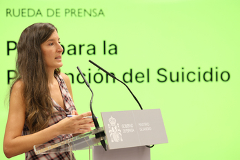 Belén González Collado, la comisionada de Salud Mental del Ministerio de Sanidad.
