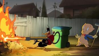 Escena de 'El día que la tierra explotó: Una película de Looney Tunes'