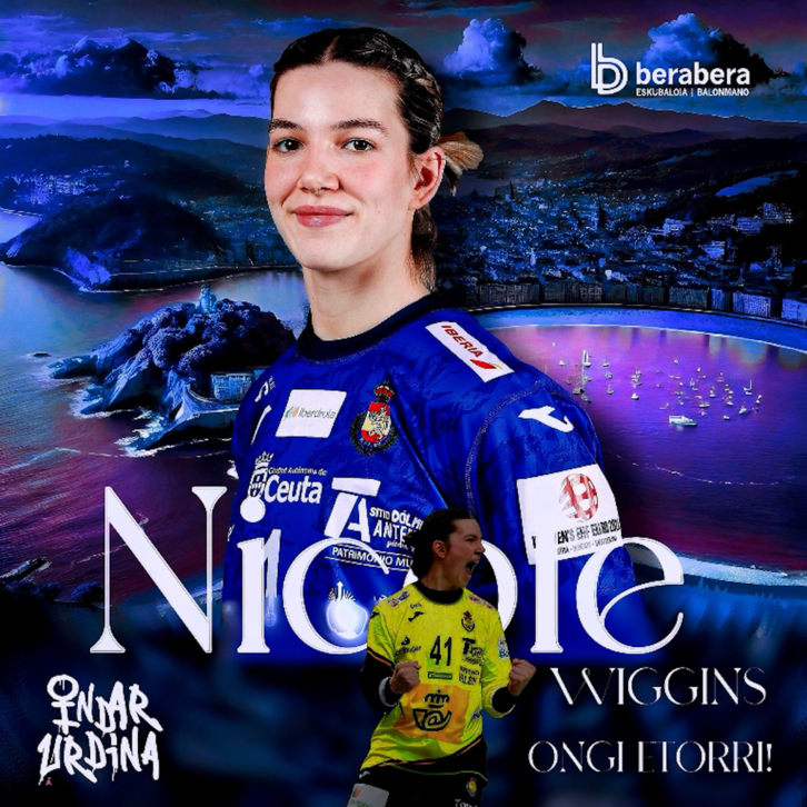 Nicole Wiggins Bera Beran arituko da datorren denboralditik aurrera.