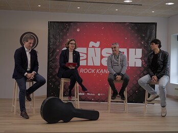 Señeak Bizkaia Rock Kanpusa aurkeztu dute astearte honetan.