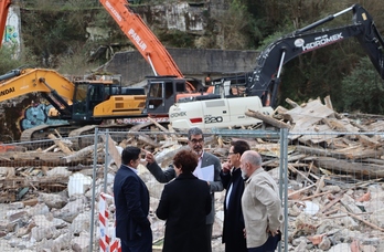 Las obras de derribo en el Infierno han comenzado esta semana.