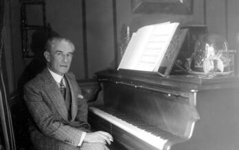 El compositor labortano Maurice Ravel, en una imagen de 1899. 