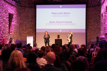 58 kooperatibatan zuzendari eta presidente diren 76 emakume izan dira omenaldian.