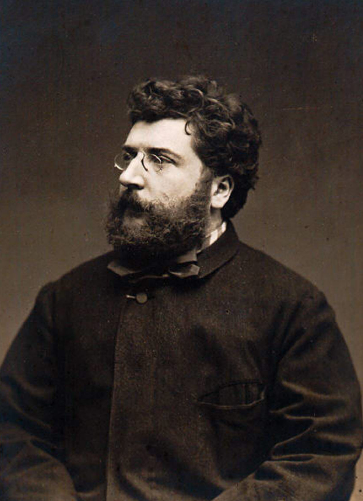Bizet, en una fotografía de Étienne Carjata justo en aquel 1875 en que estrenó ‘Carmen’ y murió.