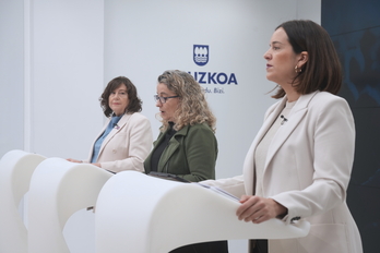 Comparecencia de las diputadas forales de Hacienda y Finanzas de Araba, Bizkaia y Gipuzkoa.