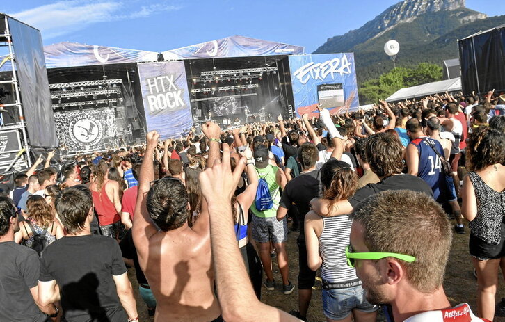 Lakuntzak 2017an hartu zuen jaialdiaren irudia.