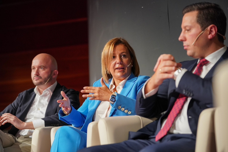 Imagen de archivo de la presidenta de Confebask, Tamara Yagüe.