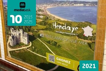 Hendaye, Anglet et Cambo offrent des séjours à gagner dans le métro parisien.