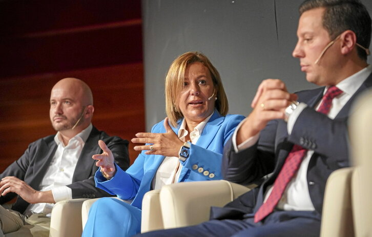 Imagen de archivo de la presidenta de Confebask, Tamara Yagüe.