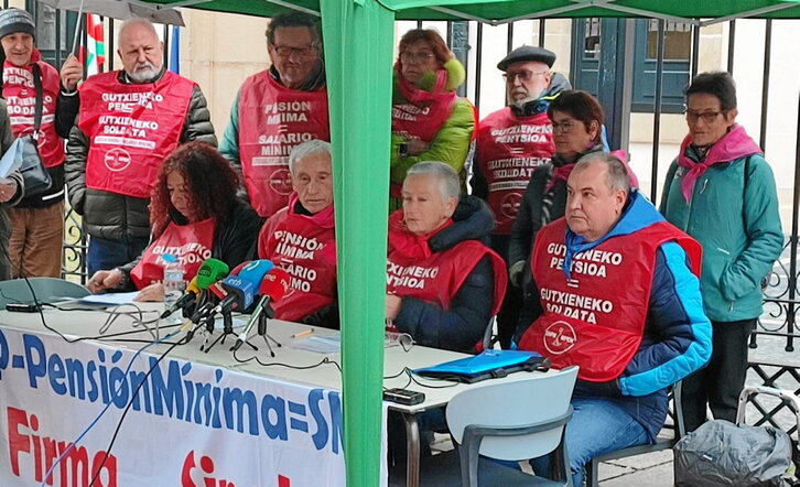 Comparecencia del MPEH ante el Parlamento de Gasteiz.