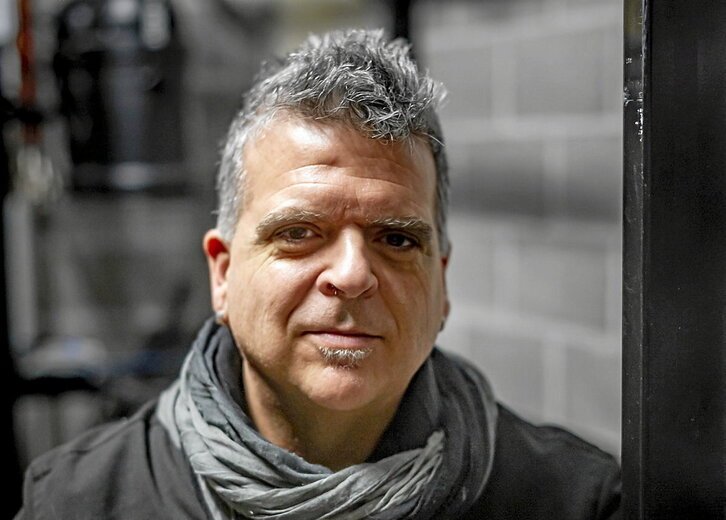 Edorta Jimenez, goian; Rafa Rueda, behean.