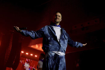 Iñigo Etxezarreta, disfrutando del momento.