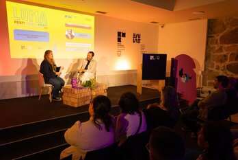 Lehengo urteko Lumafest! jaialdian, Nando Lopezen hitzaldia