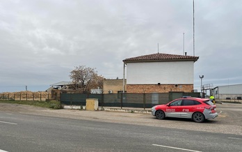 Imagen difundida por la Policía Foral sobre este accidente.