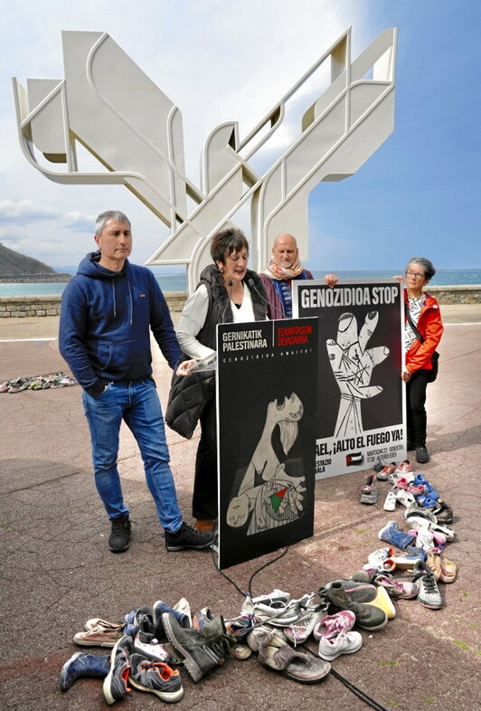 Presentación ayer de la marcha.