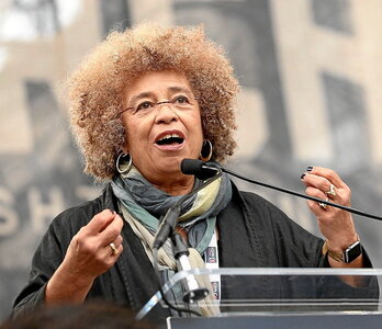 Angela Davisen irudia.