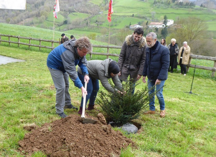 Haginok landatu dituzten unea.